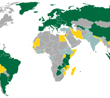 کشورهای بدون ویزا با پاسپورت دومینیکا